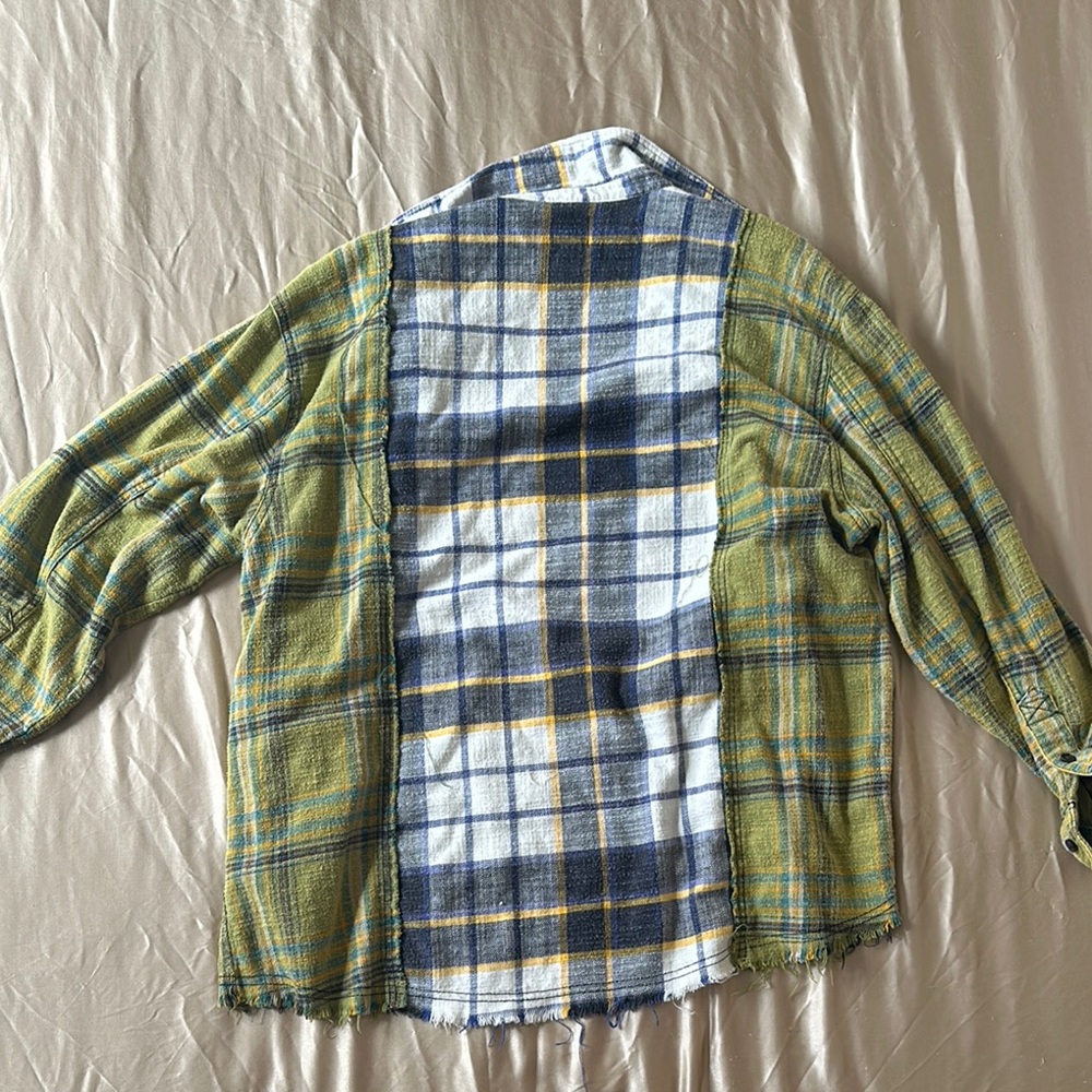 Plaid Patchwork Jacket - image 2